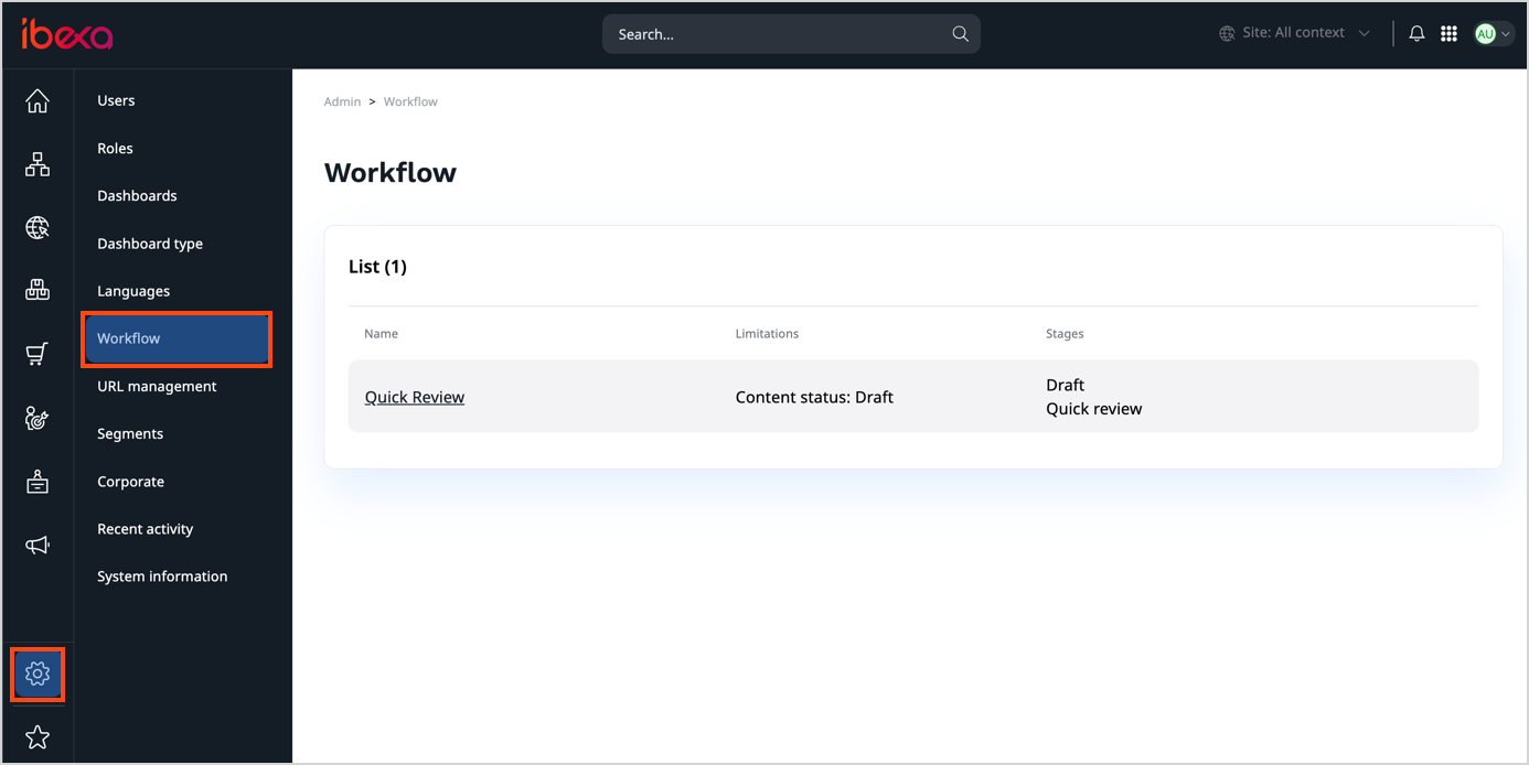 Workflow Workflow